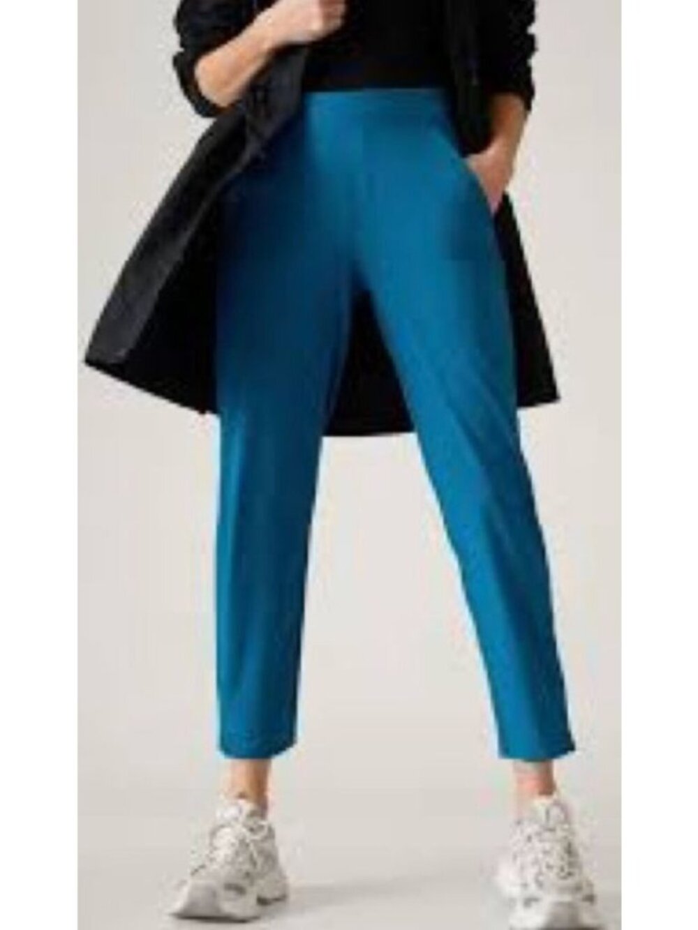 Athleta Dark Lapis Blue Brooklyn Ankle Pants-sz 6